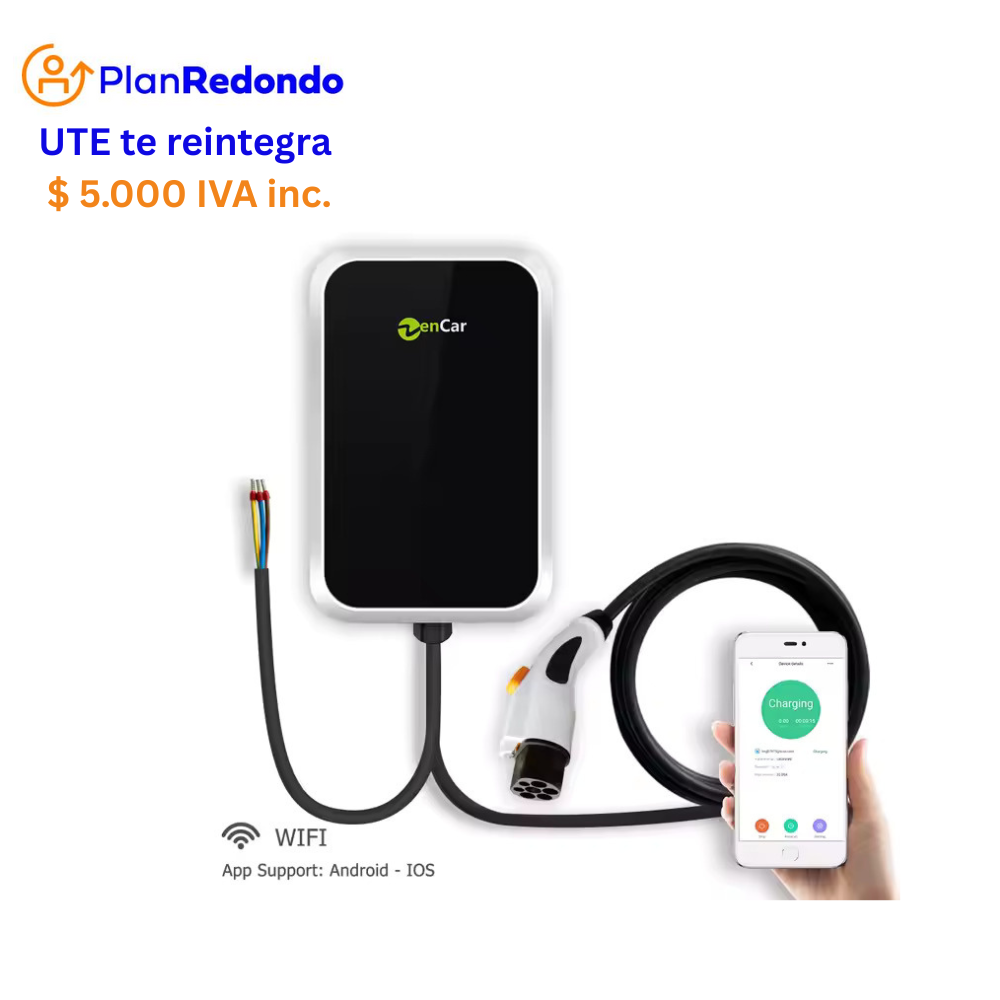 Wallbox - Cargador auto eléctrico - 7.4kW