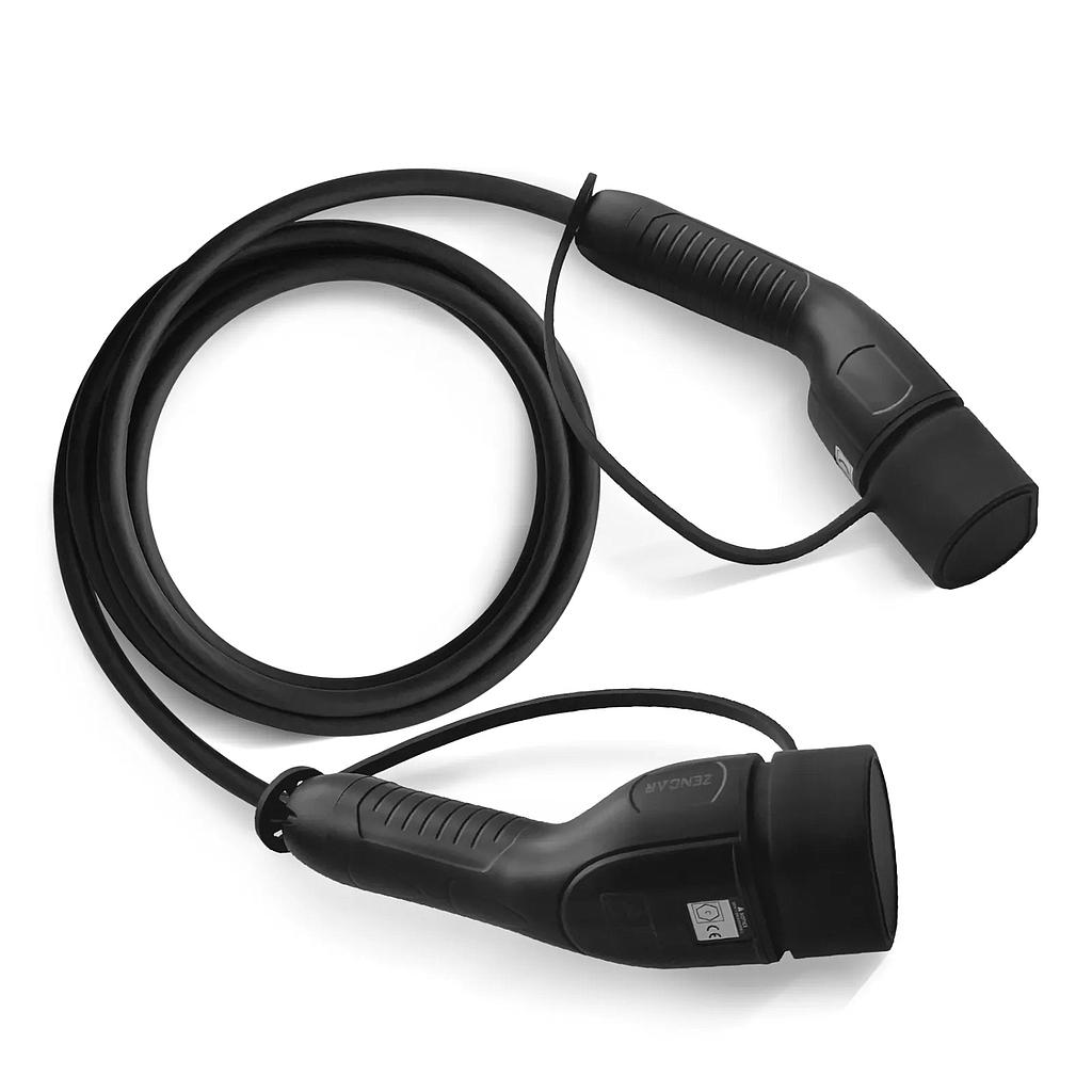 Cable de carga Tipo 2 a Tipo 2 – 7.4 kW