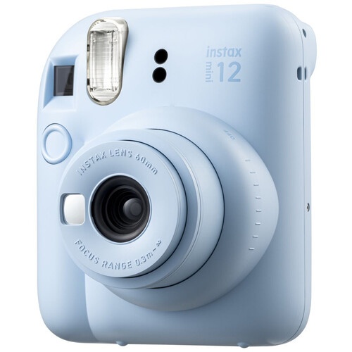 Cámara Instantánea Fujifilm Instax Mini 12 Azul Holiday Bundle