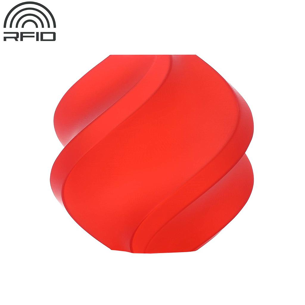 Filamento Bambu Lab PLA Translucent rojo