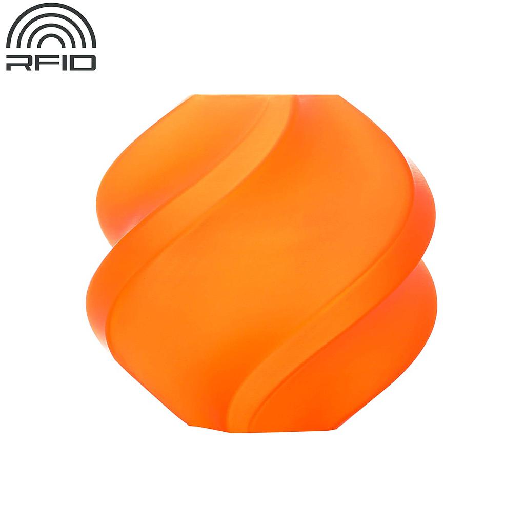 Filamento Bambu Lab PLA Translucent naranja
