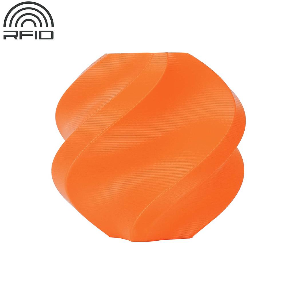 Filamento Bambu Lab PLA Basic naranja