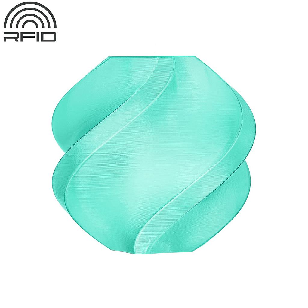 Filamento Bambu Lab PETG Translucent turquesa