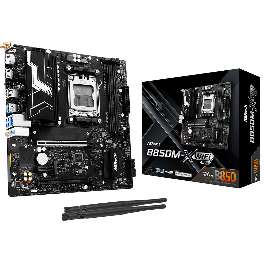 Motherboard Asrock B850M-X R2.0 AM5 Wi-Fi Micro ATX
