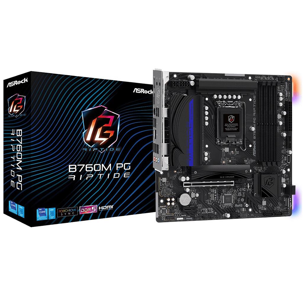 Motherboard Asrock B760M PG Riptide LGA 1700 DDR5 Micro ATX