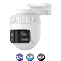 Cámara Cableada Xiaomi Imilab Ec6 Panorama Día Noche Ip66 344° 3,5K