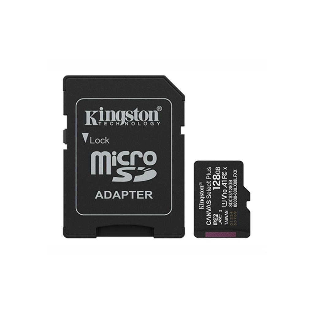Memoria MicroSD Kingston Canvas Select Plus 128GB Clase 10