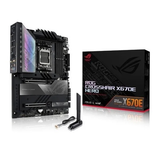 Motherboard Asus ROG Crosshair X670E Hero WiFi 6E AM5 ATX