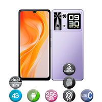 Cubot P90 6,88''+1,72'' 4G 12+12gb 256gb Triple Cam 64mp