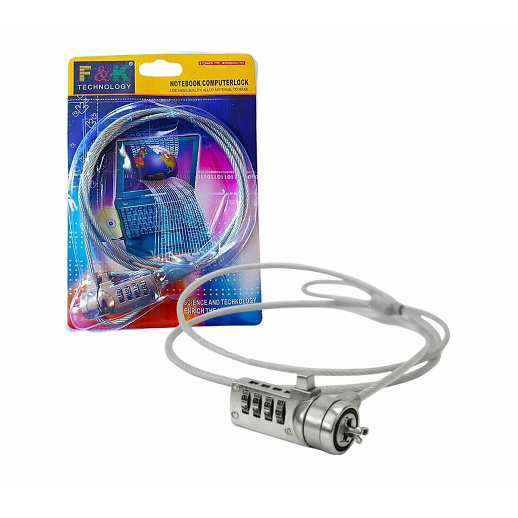 Cable de Seguridad para Notebook con Contraseña de Acero