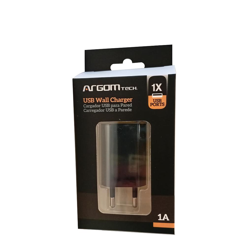 CARGADOR DE PARED USB ARGOM