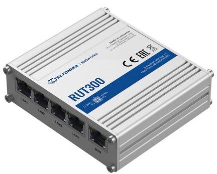 ROUTER TELTONIKA RUT300  5 X ETH 10 / 100  (1 X WAN)