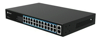 SWITCH MILESIGHT POE 24X10/100 2X1000 2XSFP 400W/30W