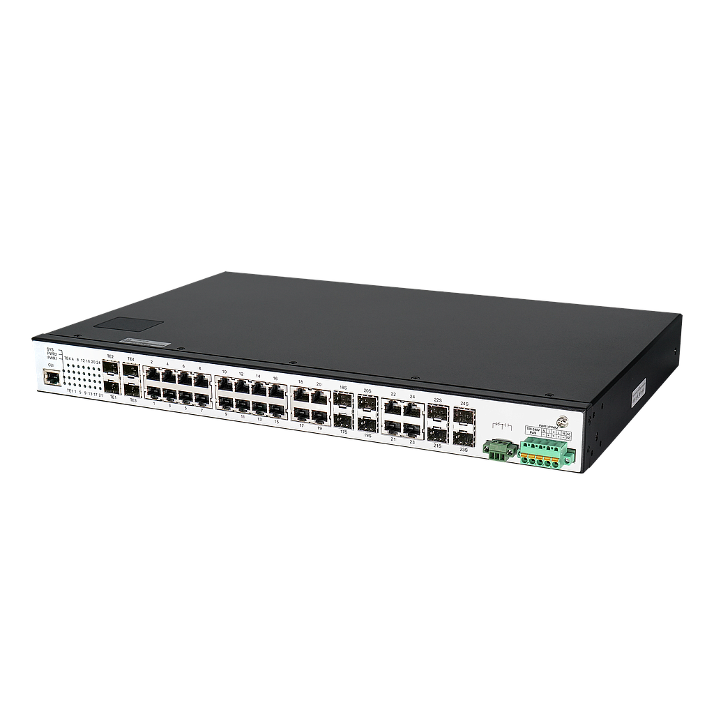 SWITCH BDCOM INDUSTRIAL L3 8*1G COMBO + 4*10G SFP+ / 5Y WTY