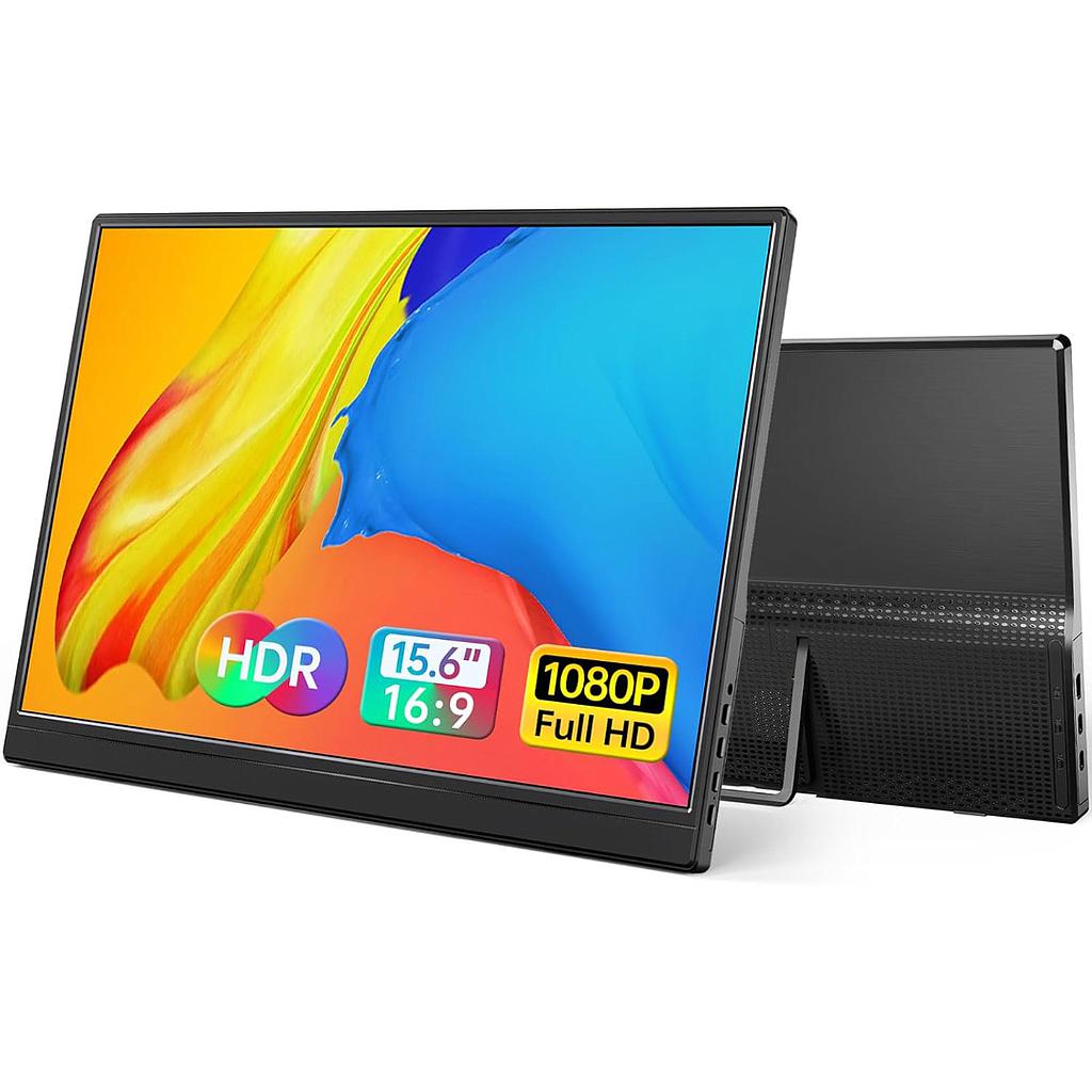 Monitor Portátil YXK 15.6" Full HD IPS USB