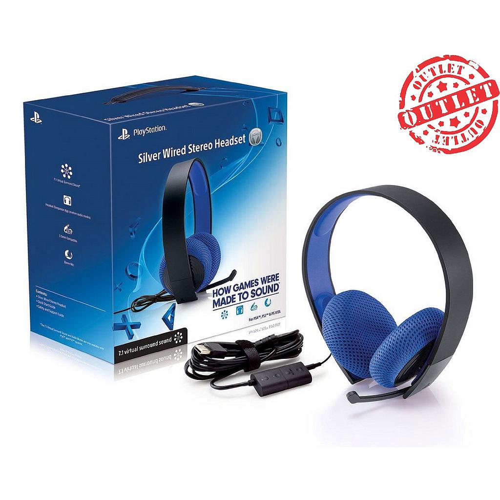 Audífonos Sony Gaming USB PS3 PS4 Cableados (con detalles)