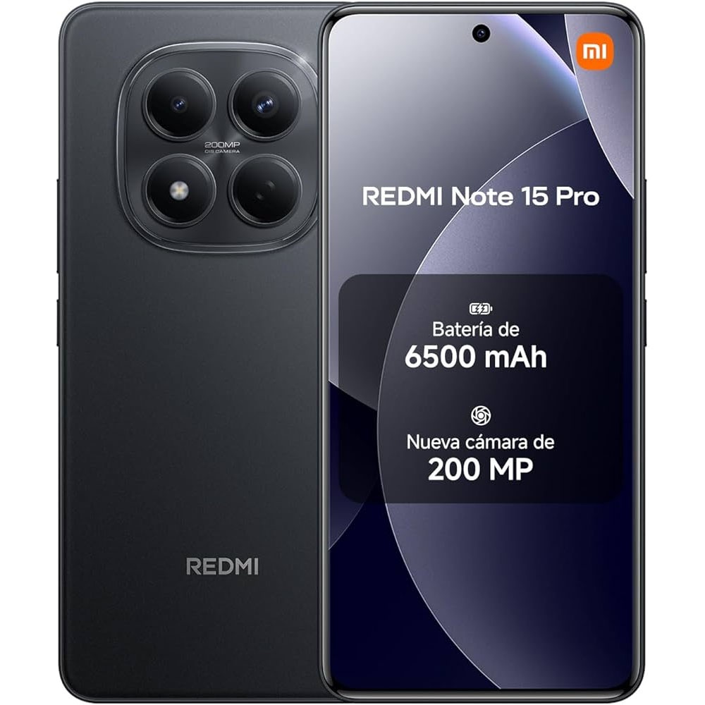 Xiaomi Redmi Note 15 Pro 12GB 512GB negro