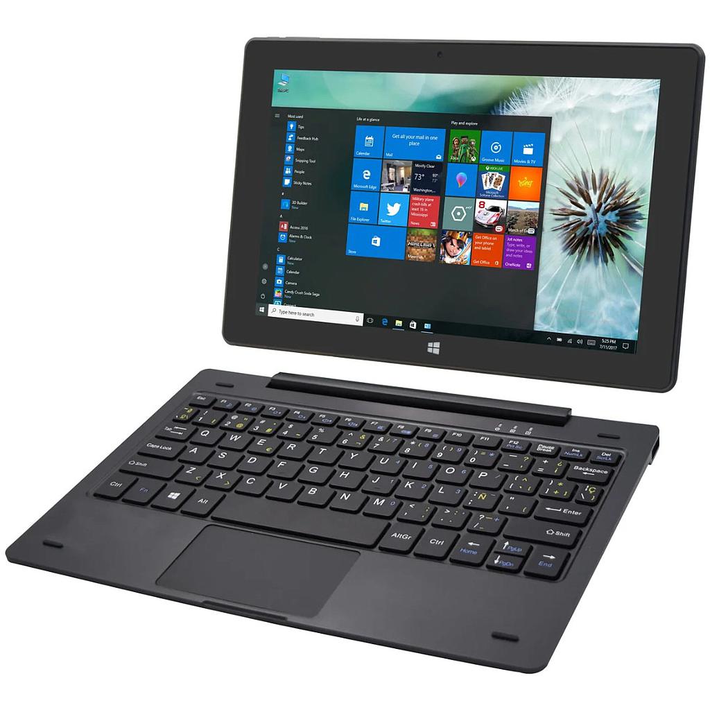 Notebook Convertible iView 4G Dualcore 2.4Ghz 4+64GB 10" Win10 Pro