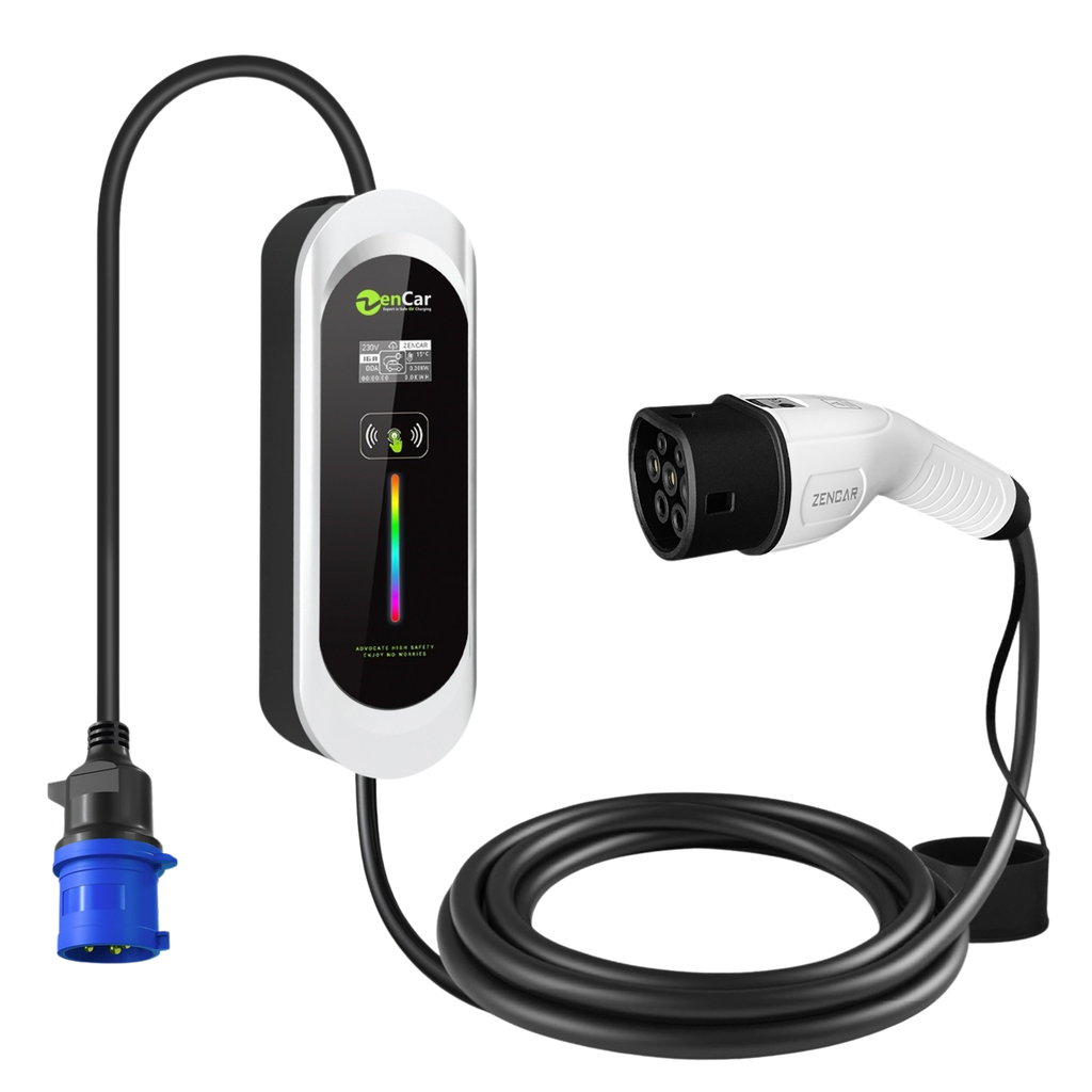 Cargador portátil auto eléctrico - 7.4kW