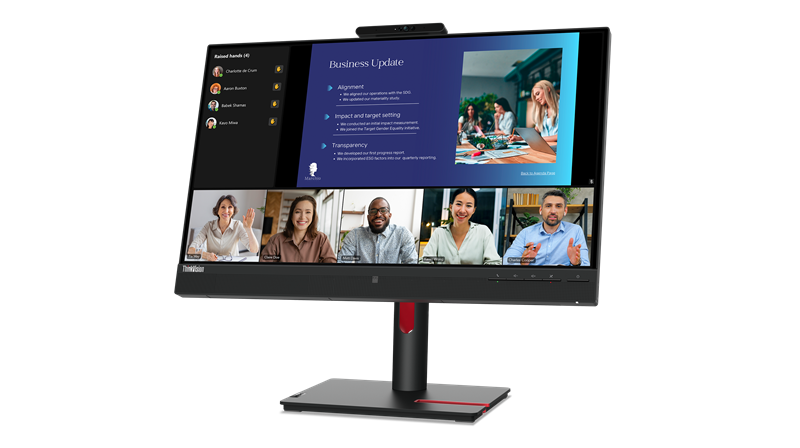MONITOR LENOVO THINKVISION T24V-30 23.8" HDMI/DP/VGA/HUB USB