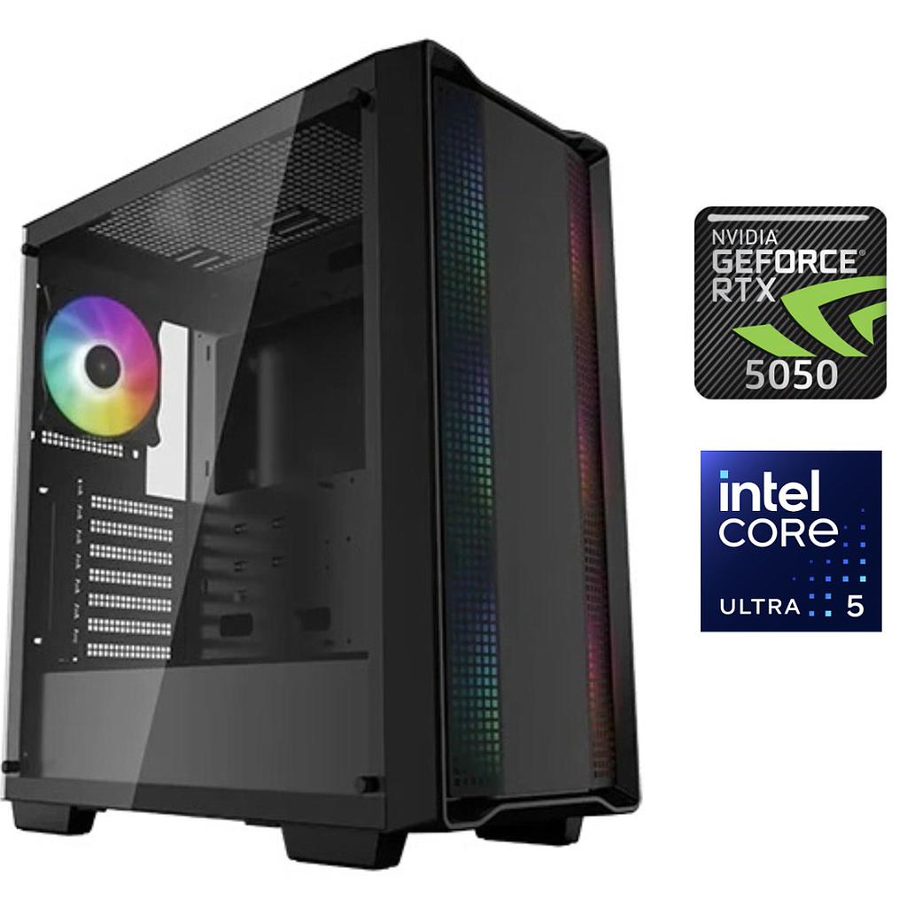 Equipo Gamer Core Ultra 5 225F, 16GB, 500GB, RTX 5050 8GB