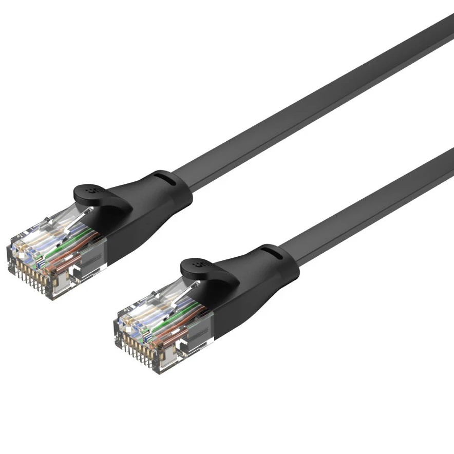 Cable Patchcord Unitek Cat6 3m Plano Negro