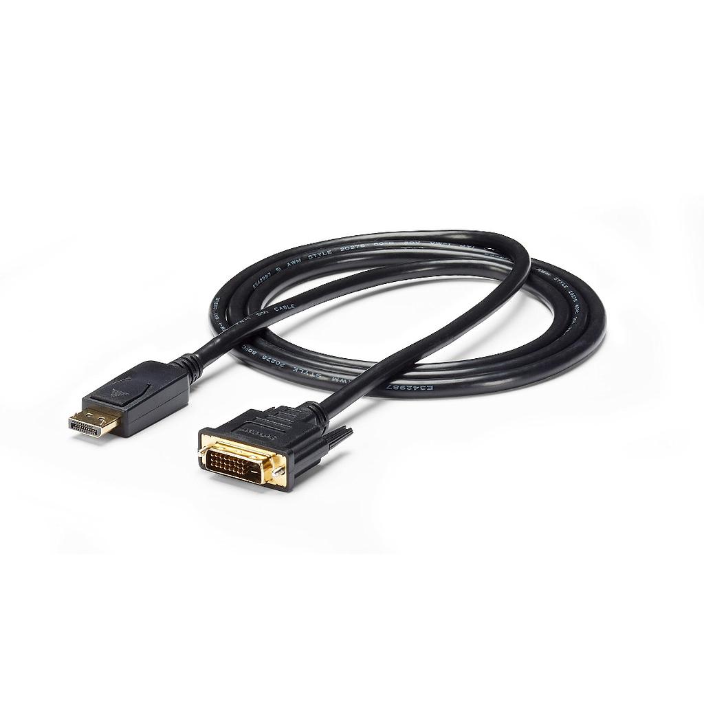 Cable DisplayPort a DVI 1.8m Macho a Macho