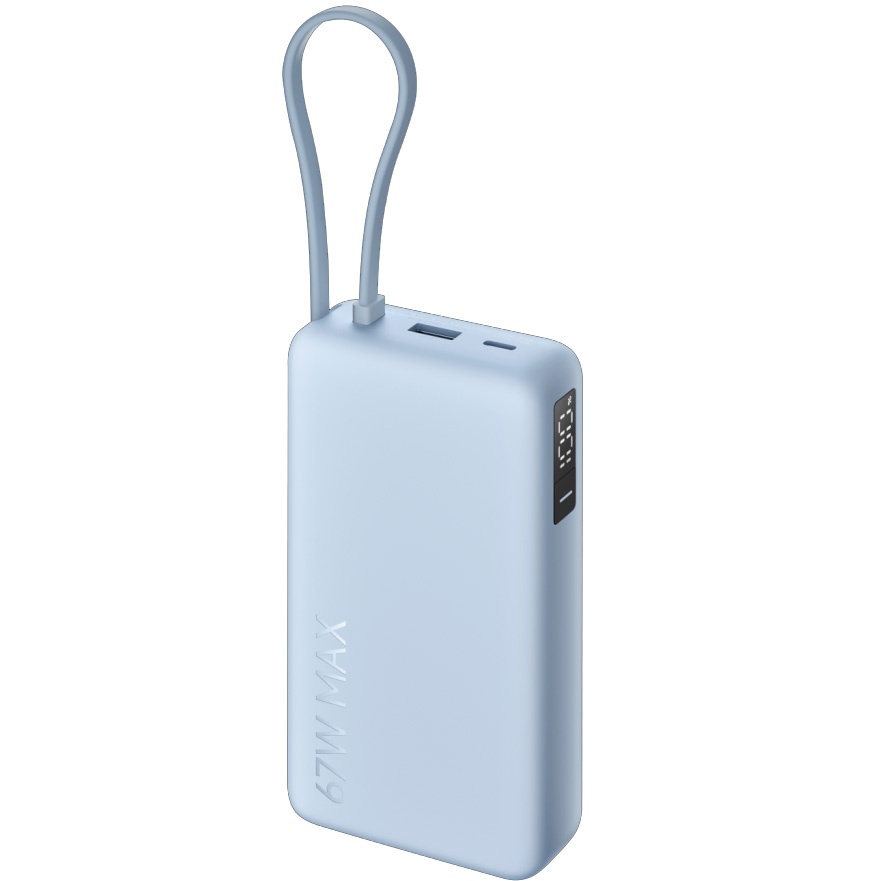 Power Bank Xiaomi 67W 20000mAh con Cable Integrado