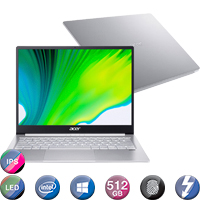 Notebook Acer 13'' Core I7 8gb 512gb Win10 Ultra Portable