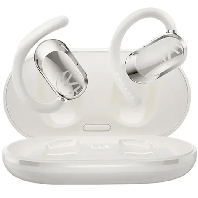 Auriculares TWS Haylou Earhook 1 blancos