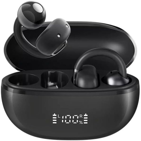 Auriculares TWS Haylou Open-Ear Airfree negro