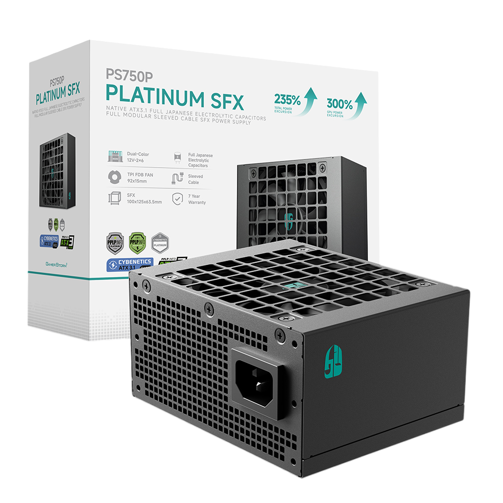 Fuente DeepCool PS750P 750W Platinum ATX 3.1 SFX