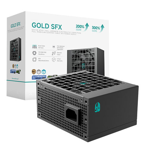 Fuente DeepCool PS650G 650W Gold ATX 3.1 SFX Negra