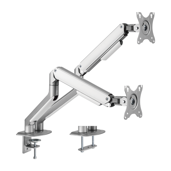Soporte de escritorio Brateck con brazo articulado 17"-32"
