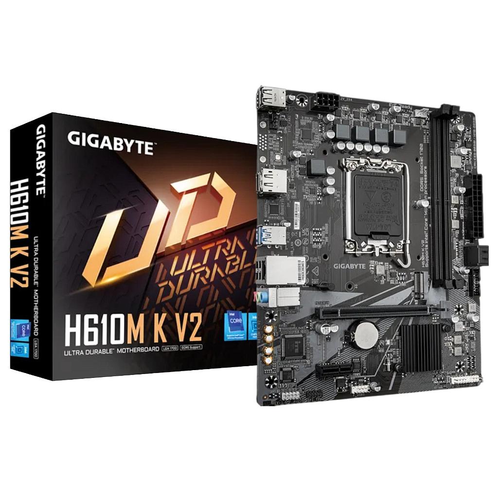 Motherboard Gigabyte H610M K V2 DDR5 LGA 1700