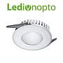 Lámpara Led Ledion Embutir 15w 6000k Aro Plateado 140°