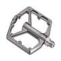 Pedales Para Bicicleta Rockbros Aluminio Antideslizantes 