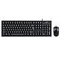 Combo Genius KM-100SE teclado y mouse negro usb