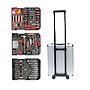 Caja de herramientas con 386 accesorios y carrito