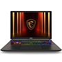 Notebook Gamer MSI Core Ultra 9 5.4Ghz, 16GB, 1TB SSD, 16" QHD+ 240Hz, RTX 5080 16GB