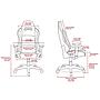 Silla Gamer Arozzi Torretta gris oscuro