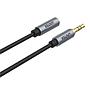 Cable AUX audio Unitek 3.5mm macho/hembra 1m