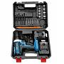 Taladro profesional inalámbrico de alta potencia 21V con 2 baterías 